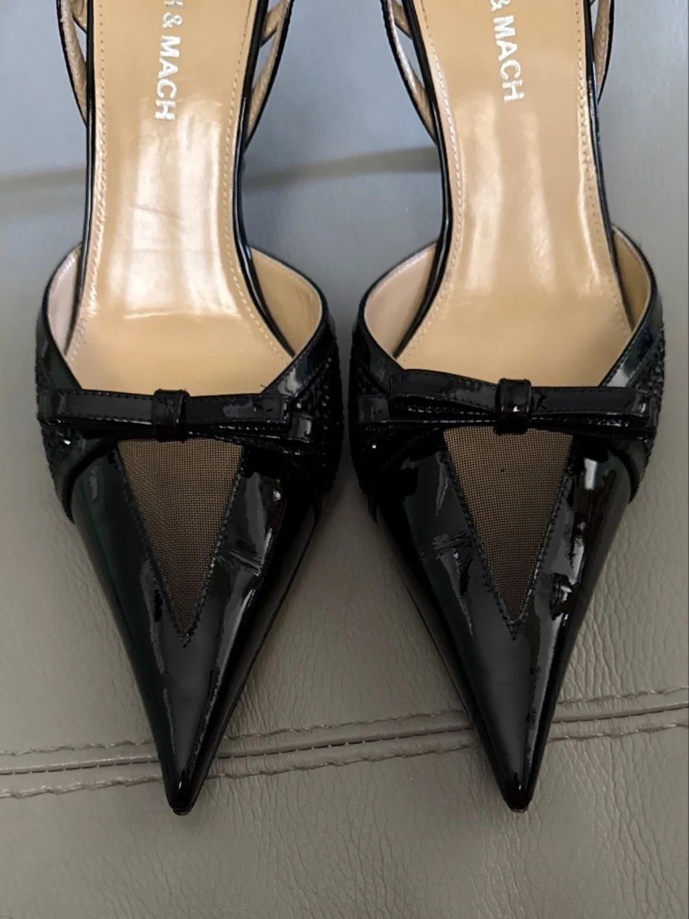 Mach & Mach Slingbacks - Picture 6 of 9